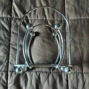 Chrome Metal Napkin Holder